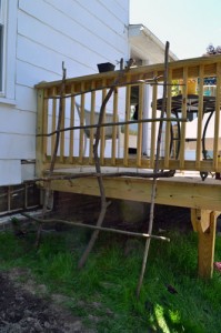 Nailed Together Trellis