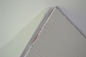 Bead Board Corner Gaps