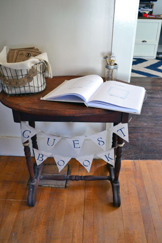 Guest Book Table & Programs