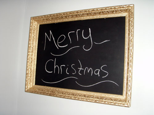 Chalkboard Framed