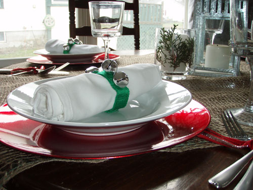 Christmas Table Setting