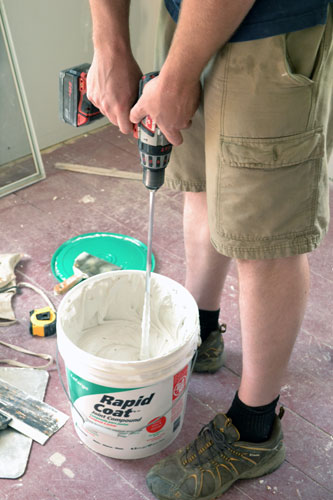 Mixing The Joint Compound