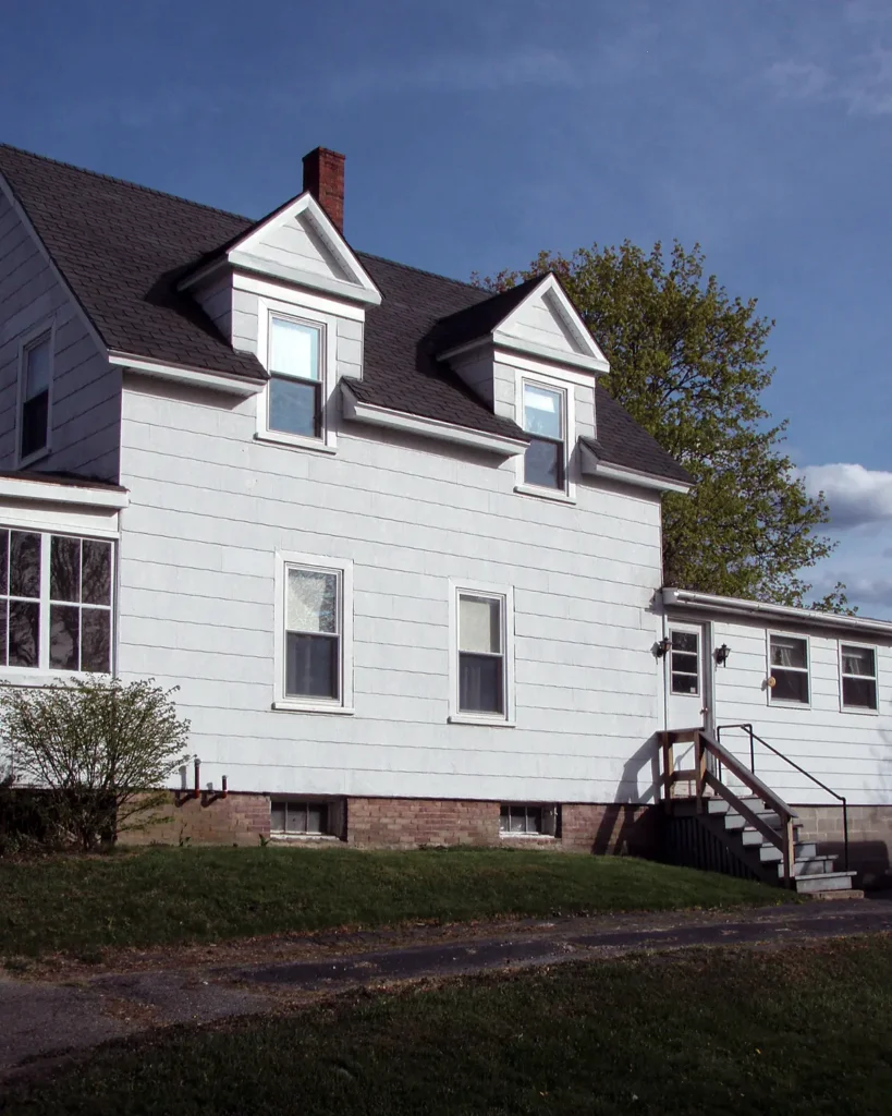 An old home with an old roof in need of replacement. Roof age over 30 years old but in relatively okay condition