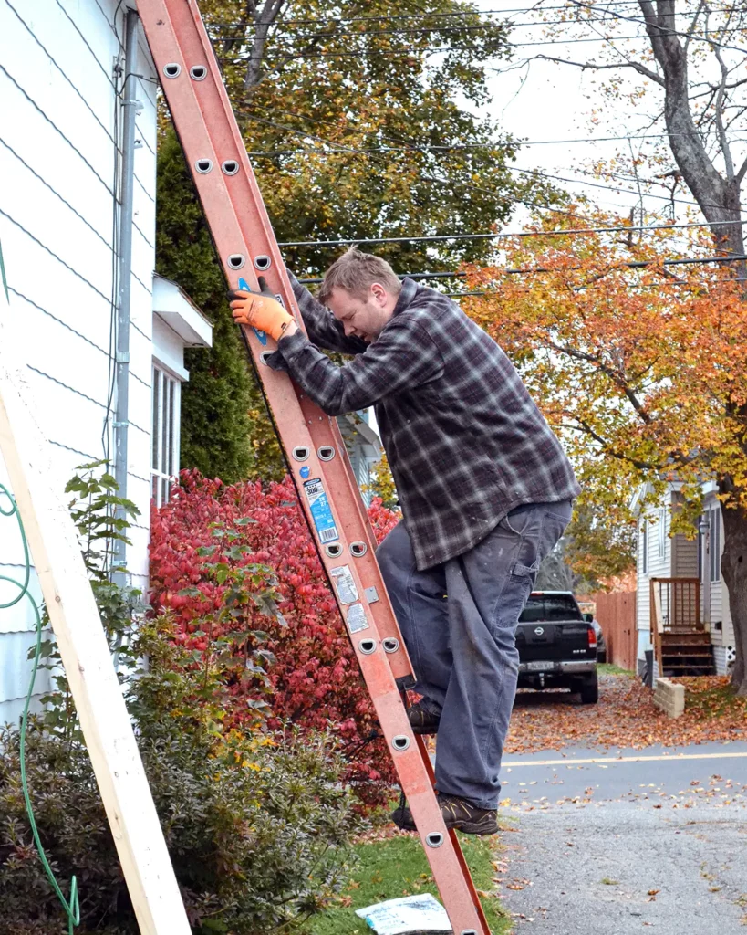 Performing regular roof inspections and making repairs to stretch the life of our roof