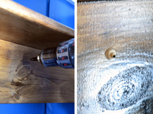 Drilling The Countersink Hole