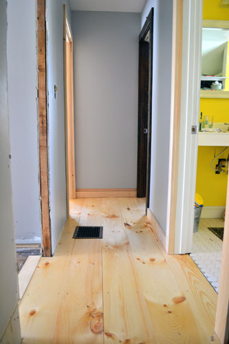 Pine Hard: How To Install Wide Pine Flooring