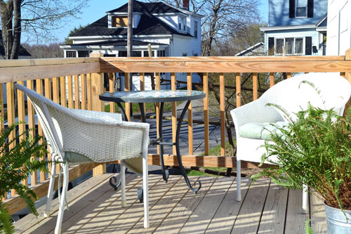 Dining Nook On Deck