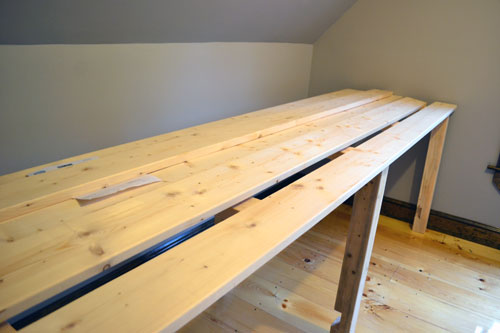 Adding Desk Top Planks