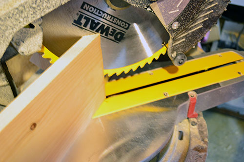 Miter Cuts For Beadboard Beams