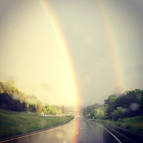 Rainbow In Vermont