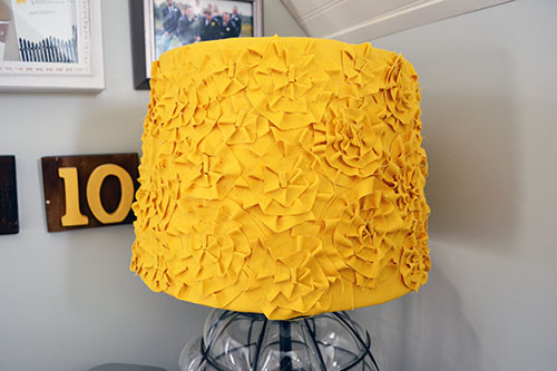 Anthro Rosette Inspired Lamp Shade