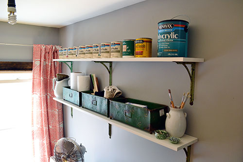 Etsy Office Shelves