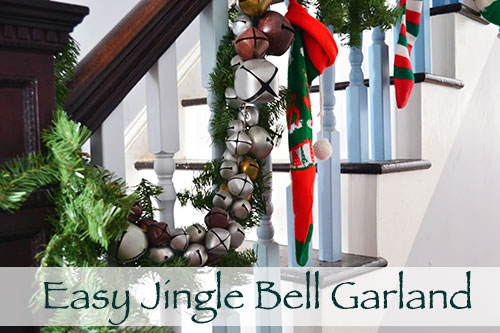 How To Make An Easy Jingle Bell Garland