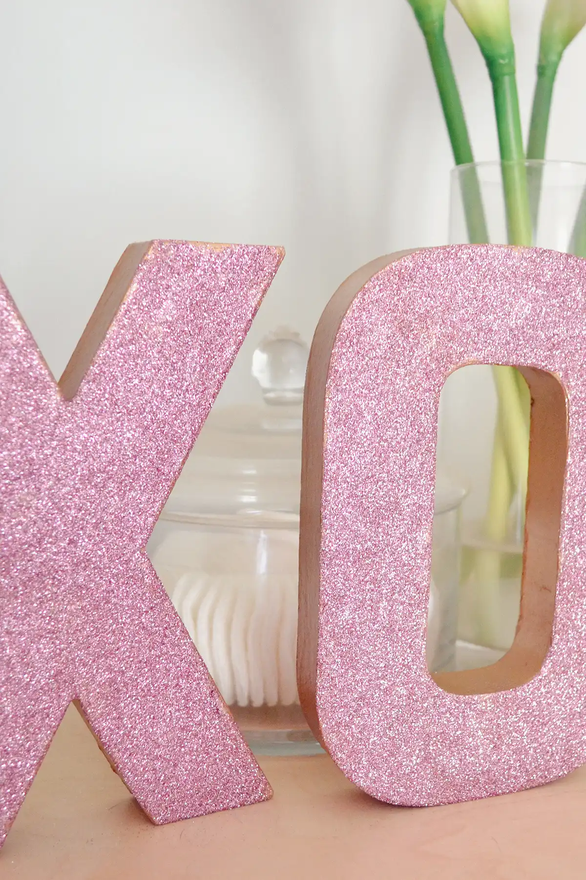 XO Valentines craft featured image