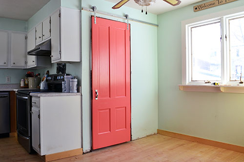 Converting A Bedroom Door To A Coral Barn Door