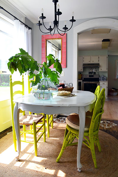 Lime Dining Room Chairs