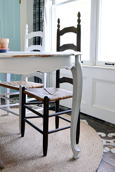 Mismatched Dining Room Chairs