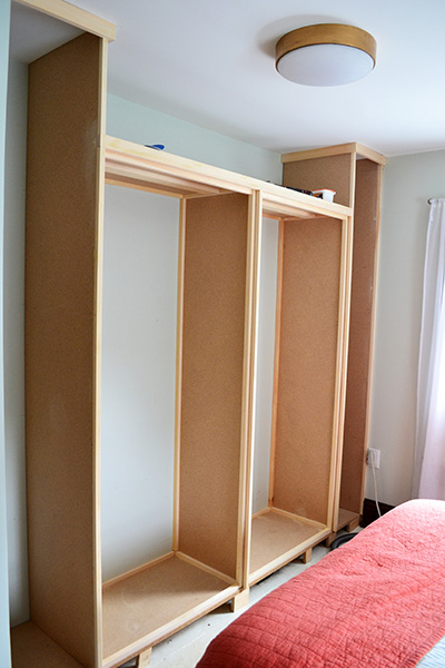 DIY Master Closet Building