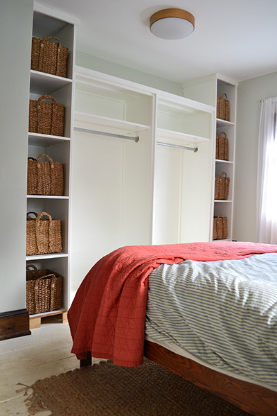 Closet Shelf Building & Rod Recycling