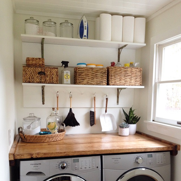 Angie's Roost Laundry Room Makeover on Instagram