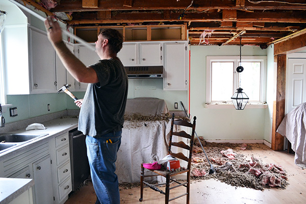 Kitchen Remodel Gutting