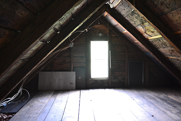 Vermont Country Home Before Second Attic