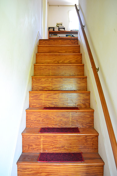 Vermont Country Home Before Staircase