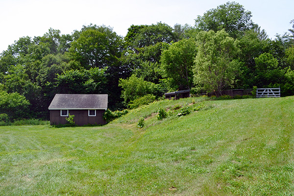 Former Sheep Farming Fields And Library Outbuilding