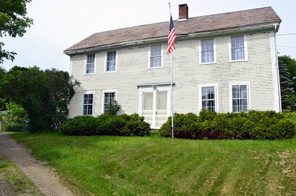 House Exterior Paint Mockup White