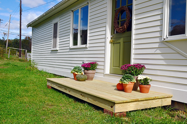 Building A Back Entry Stoop