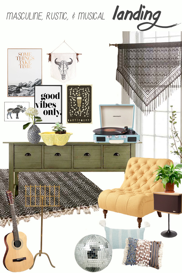 Landing Makeover Mood Board