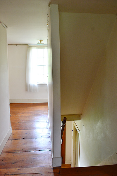 Vermont Country Home Hallway Before