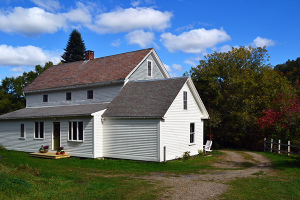 House Painting Halfway Complete