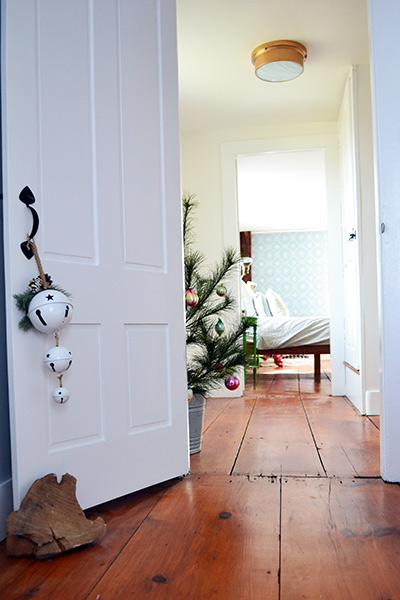 Decorating Doors For Christmas With Bells