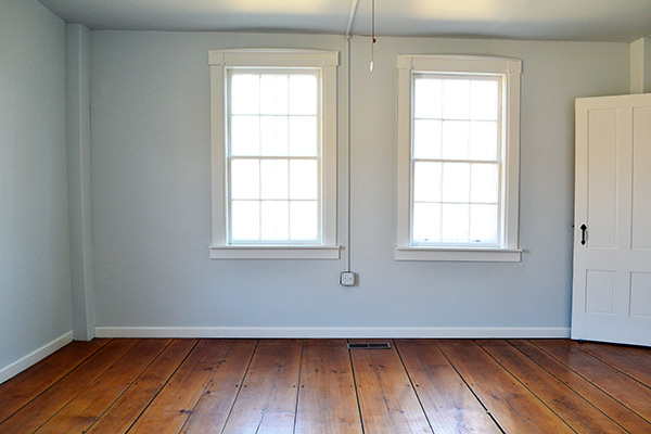 Painting Over Old Wallpaper With Benjamin Moore Mountain Mist