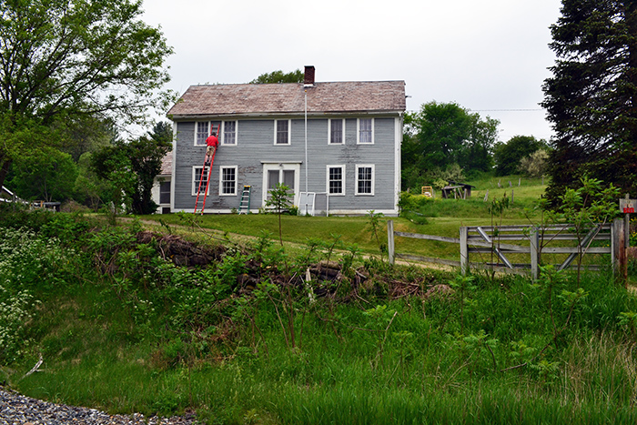 Painting An Old Vermont Farmhouse