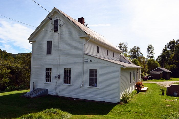 Painting a house exterior white