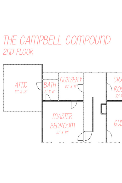 Whole House Master Renovation Plan for the Campbell Compound