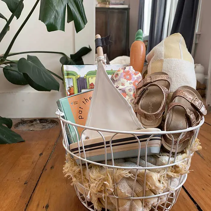 Minimalist Easter Basket Ideas - Angie's Roost