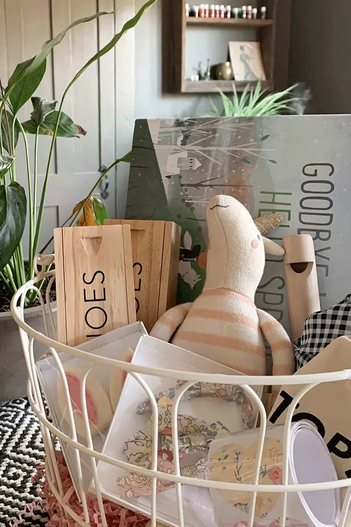 Minimalist Easter Basket Ideas - Angie's Roost