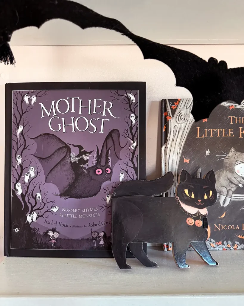 Mother Ghost children's book by Rachel Kolar (Author) and Roland Garrigue (Illustrator)