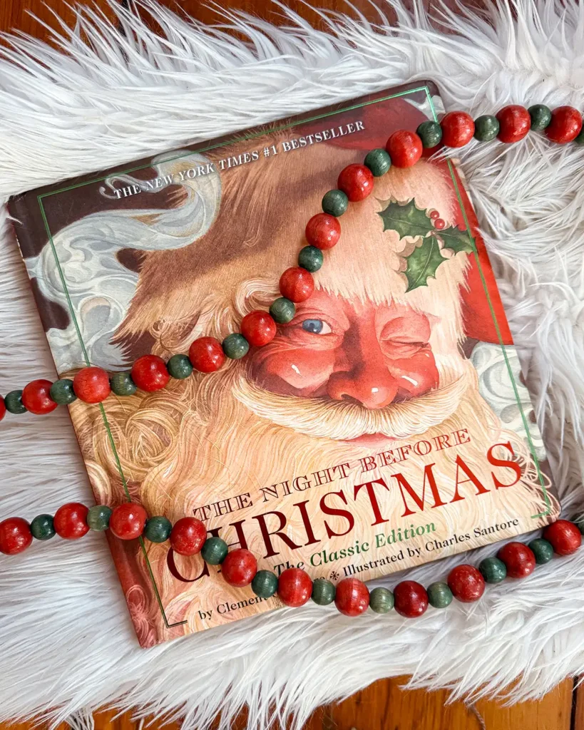 The Night Before Christmas book is a classic read aloud book for Christmas Eve