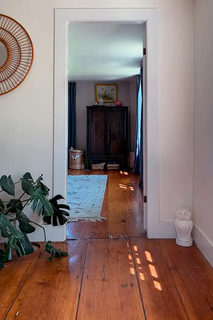 Hallway looking into the kids' room is one of the eight house projects of 2024 we plan to tackle